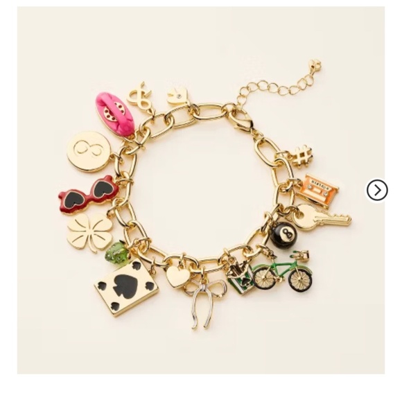 Kate Spade Target Charm Bracelet - Picture 1 of 5